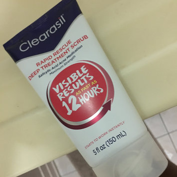 Photo of CLEARASIL® Rapid Rescue Deep Treatment Scrub uploaded by Jazznea T.