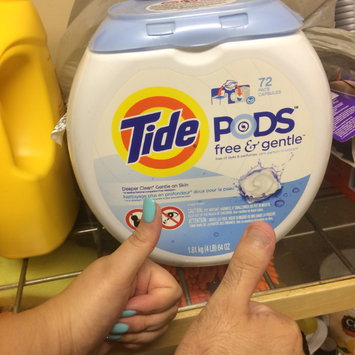 Photo of Tide PODS® Free and Gentle Laundry Detergent uploaded by Kaleigh P.