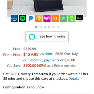 Photo of Amazon Prime uploaded by Grace K.