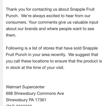 Photo of Snapple Fruit Punch Juice uploaded by Bonita S.