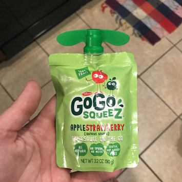 Photo of GoGo SQUEEZ APPLE STRAWBERRY APPLESAUCE ON THE GO uploaded by Lauren L.