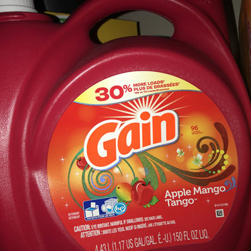 Photo of Gain with FreshLock Apple Mango Tango Liquid Detergent 150 fl. oz. uploaded by Athena G.