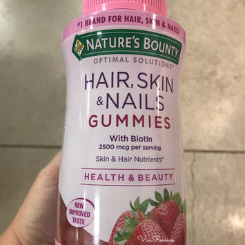 Photo of Nature's Bounty® Optimal Solutions® Hair, Skin & Nails Gummies uploaded by Vivian E.