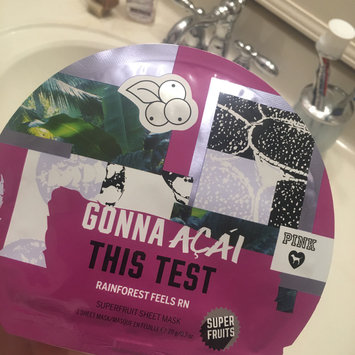 Photo of Victoria's Secret Pink Gonna Açaí This Test Superfruit Sheet Mask uploaded by Emily M.