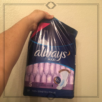 Photo of Always Maxi Size 5 Extra Heavy Overnight Pads with Wings Unscented uploaded by Christina K.