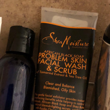 Photo of SheaMoisture African Black Soap Facial Care Kit | Clarifying Facial Wash & Scrub 4 Oz | Clarifying Problem Skin Toner 4.2 Oz uploaded by C A.