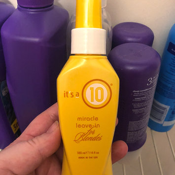 Photo of It's a 10 Blonde Miracle Leave in Treatment uploaded by Amanda V.
