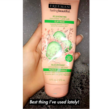 Photo of Freeman Feeling Beautiful Rejuvenating Clay Mask, Cucumber + Pink Salt 6 oz uploaded by Merlina G.