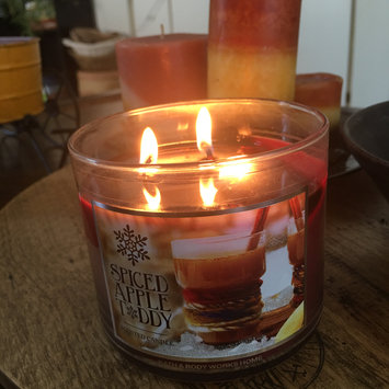Photo of Bath & Body Works® SPICED APPLE TODDY 3-Wick Candle uploaded by Ashley M.