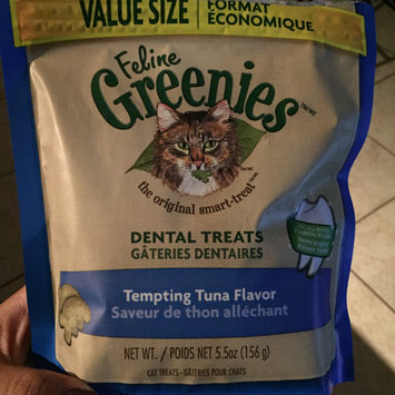 Photo of FELINE GREENIES™ Dental Treats Oven Roasted Chicken Flavor uploaded by Graciela P.