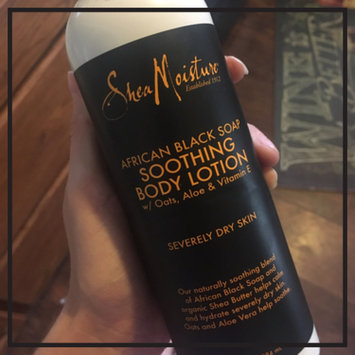 Photo of SheaMoisture African Black Soap Eczema Psoriasis Therapy Body Lotion uploaded by Kayla J.