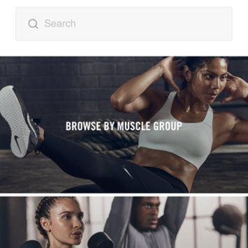 Photo of Nike Training Club App uploaded by Luisa F.