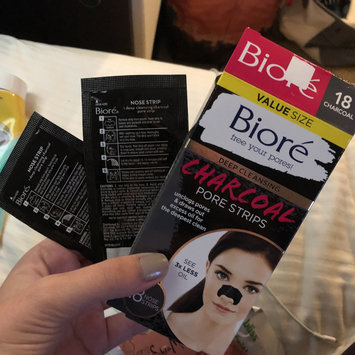 Photo of Bioré Deep Cleansing Charcoal Pore Strips uploaded by Taylor C.