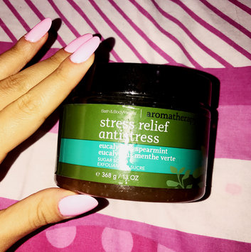 Photo of Bath & Body Works® Aromatherapy STRESS RELIEF-EUCALYPTUS & SPEARMINT Hand Cream uploaded by Rouba A.
