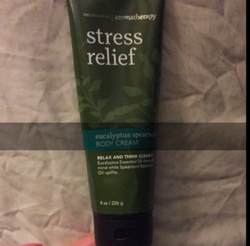 Photo of Bath & Body Works® Aromatherapy STRESS RELIEF-EUCALYPTUS & SPEARMINT Hand Cream uploaded by Claudia E.
