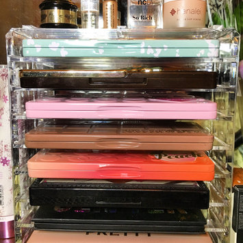 Photo of Acrylic Palette Organizer (Standard Sized Palettes) & Beauty Care Holder Containes 8+ Space Storage | byAlegory (Clear) uploaded by RosemaryLove L.