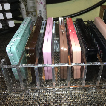 Photo of Acrylic Palette Organizer (Standard Sized Palettes) & Beauty Care Holder Containes 8+ Space Storage | byAlegory (Clear) uploaded by RosemaryLove L.
