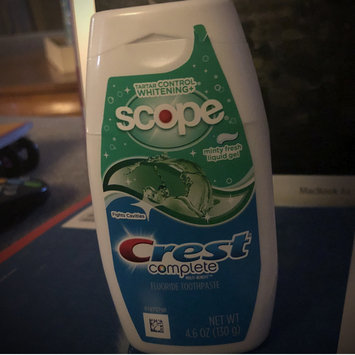 Photo of Crest Complete Whitening Plus Scope Toothpaste uploaded by Emily B.