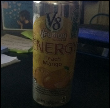Photo of V8® V-Fusion + Energy Peach Mango Flavored Vegetable & Fruit Juice uploaded by Laura B.