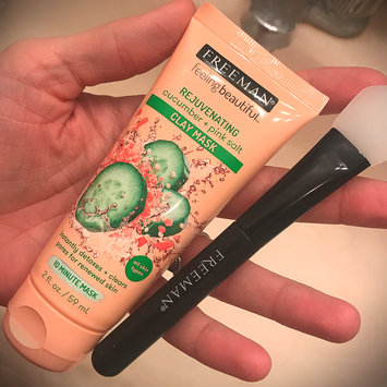 Photo of Freeman Feeling Beautiful Rejuvenating Clay Mask, Cucumber + Pink Salt 6 oz uploaded by Jessica W.