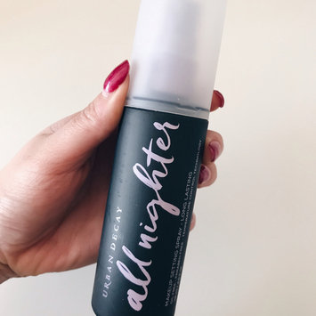 Photo of Urban Decay All Nighter Long-Lasting Makeup Setting Spray uploaded by Christina T.
