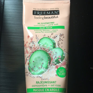 Photo of Freeman Feeling Beautiful Rejuvenating Clay Mask, Cucumber + Pink Salt 6 oz uploaded by Tiffany C.