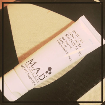 Photo of Mad Skincare M.A.D SKINCARE SPOT ON ZINC AND SULFUR MASK (60 g / 2.0 oz) uploaded by Karen K.