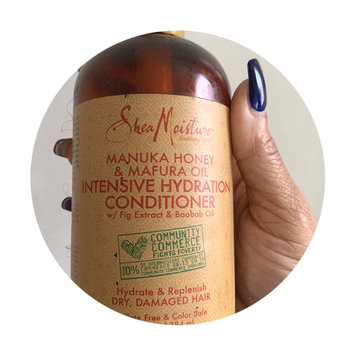 Photo of SheaMoisture Manuka Honey & Mafura Oil Intensive Hydration Conditioner uploaded by Kenya E.