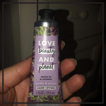Photo of Love Beauty And Planet Argan Oil & Lavender Hand Lotion uploaded by Marisol L.