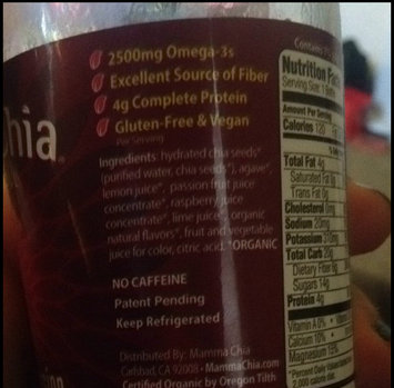 Photo of Mamma Chia Vitality Beverage Raspberry Passion uploaded by Melissa M.