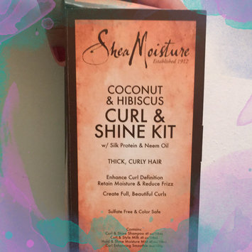 Photo of SheaMoisture Coconut & Hibiscus Curl & Shine Kit uploaded by Alejandra P.