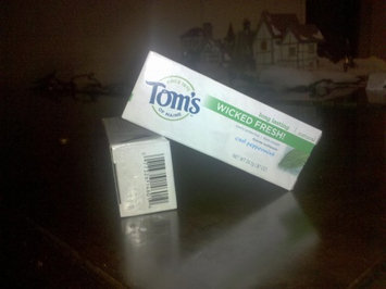 Photo of Tom's OF MAINE Spearmint Ice Wicked Fresh!® Toothpaste uploaded by Christina L.
