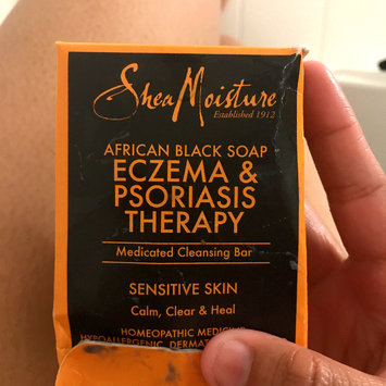 Photo of SheaMoisture African Black Soap Eczema & Psoriasis Therapy uploaded by shania z.