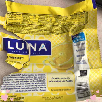 Photo of Luna Lemonzest Nutrition Bar uploaded by tanya m.