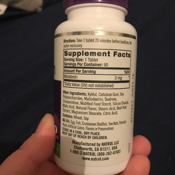 Photo of Natrol Melatonin Fast Dissolve uploaded by Savannah L.