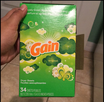 Photo of Gain® Original Fabric Softener Sheets 34 ct Box uploaded by Ruzzy G.