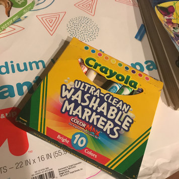 Photo of Crayola 10 Ct Ultraclean Broadline Classic uploaded by Brianna T.