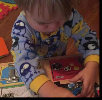 Photo of Melissa & Doug Locks & Latches Board uploaded by Becky S.