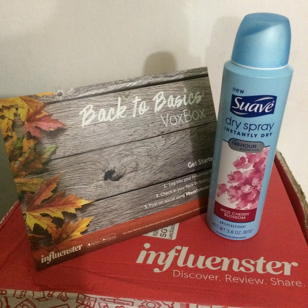 Suave® Wild Cherry Blossom Dry Spray Antiperspirant Deodorant