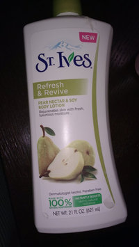 Photo of St. Ives Reviving Pear Nectar & Soy Body Lotion uploaded by Qurita W.
