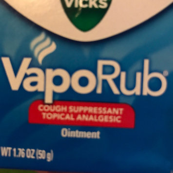 Photo of Vicks® VapoRub™ Topical Cough Suppressant uploaded by lisa c.