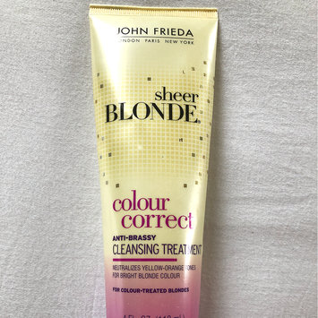 Photo of John Frieda® Sheer Blonde Color Correct Anti-Brass Cleansing Treatment uploaded by Mason D.