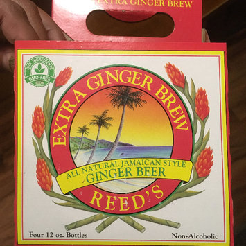 Photo of Reed's Extra Ginger Brew All Natural Jamaican Style Non-Alcoholic Ginger Beer - 4 CT uploaded by Madonna R.