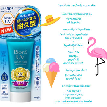 Photo of Bioré UV Aqua Rich Watery Essence SPF 50+ PA++++ uploaded by Stefany I.