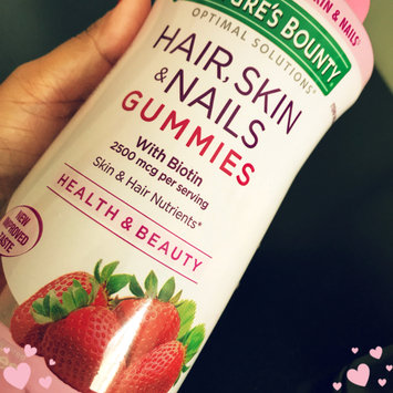 Photo of Nature's Bounty® Optimal Solutions® Hair, Skin & Nails Gummies uploaded by Akhi S.
