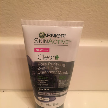 Photo of Garnier SkinActive Clean+ Pore Purifying 2-In-1 Clay Cleanser Mask uploaded by Alicia D.