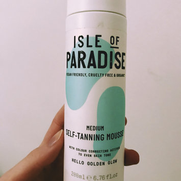 Photo of Isle of Paradise Self-Tanning Mousse Medium 6.76 oz/ 200 mL uploaded by Georgie D.
