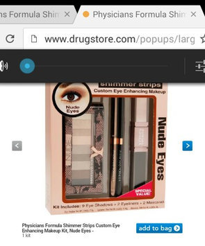 Photo of Physicians Formula® In the Nude Shimmer Strips Nude Eye Makeup Kit Box uploaded by Jennifer H.