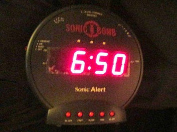 Photo of Sonic Boom Sonic Alert Boom Alarm Clock BB500SS uploaded by Brenda F.