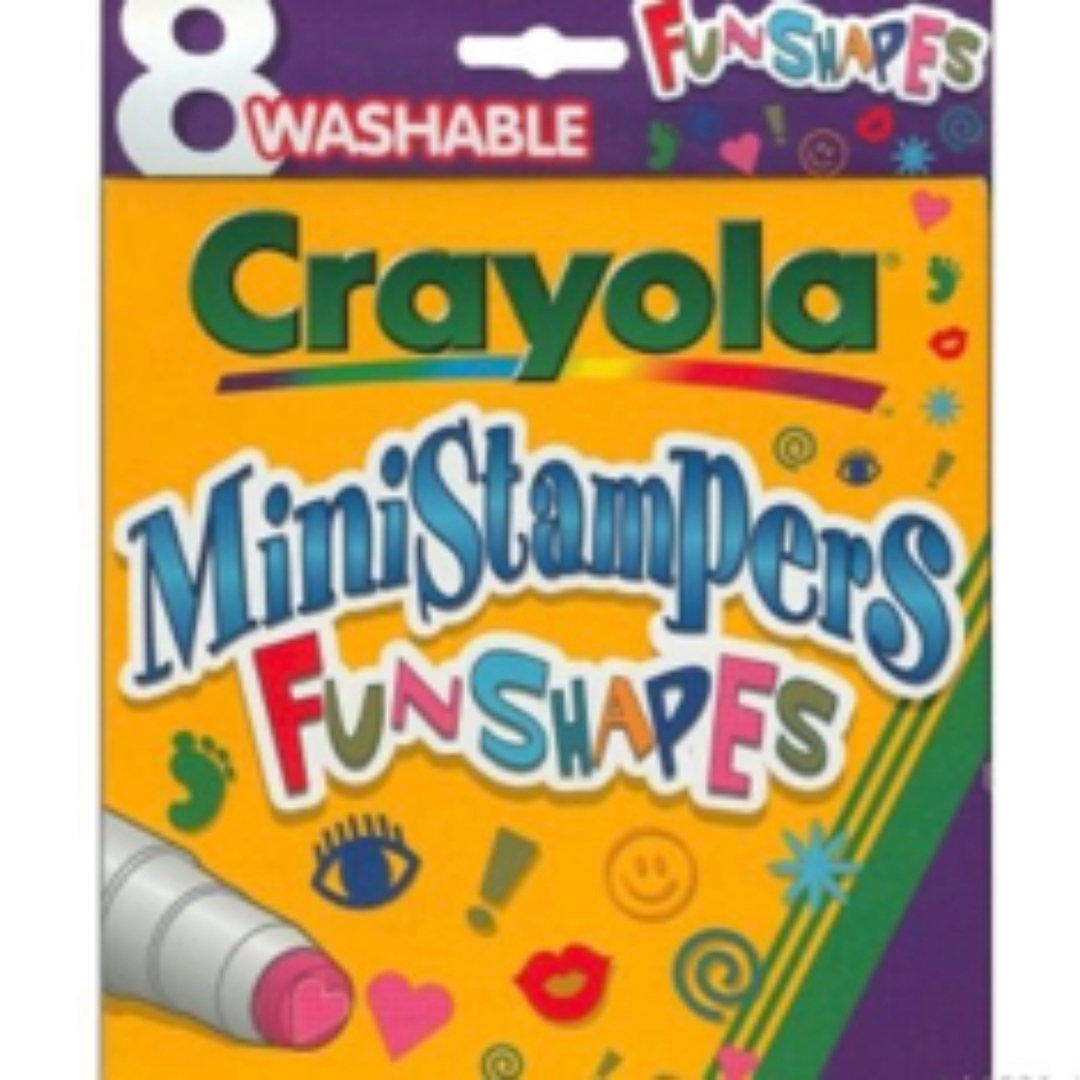 Crayola 10ct Ultra Clean Expression Stamper Markers